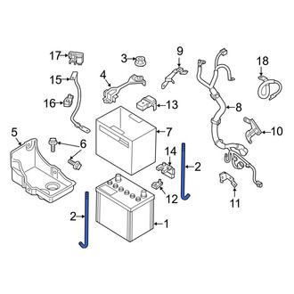 Infiniti OE - Battery Hold Down Bolt