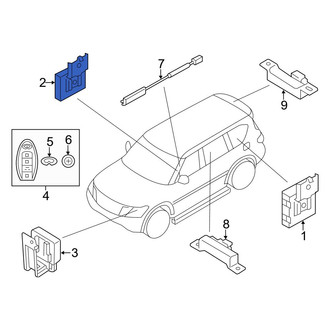 Infiniti OE - Anti-Theft Alarm Siren