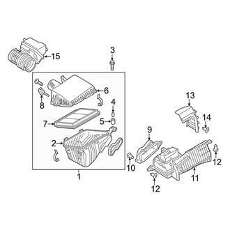 Infiniti OE - Engine - Air Intake