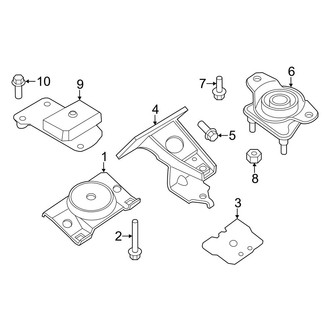 Infiniti OE - Engine & Transmission Mounting