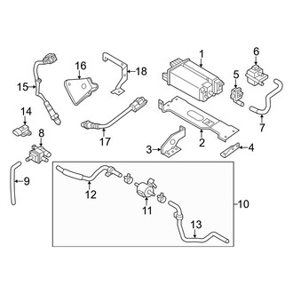 Infiniti OE - Emission System - Emission Components