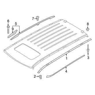 Infiniti OE - Roof - Exterior Trim