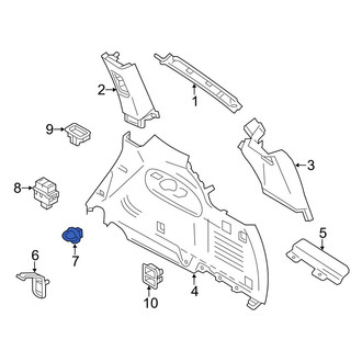 Infiniti OE - Rear Tie Down Hook