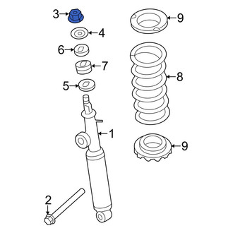 Infiniti OE - Suspension Shock Absorber Nut