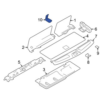 Infiniti OE - Rear Tie Down Hook