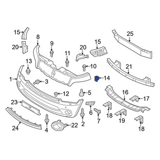Infiniti OE - Grille Grommet