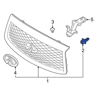 Infiniti OE - Grille Retainer
