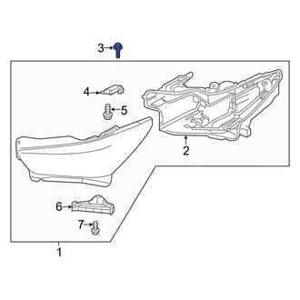 Infiniti OE - Headlight Housing Bolt