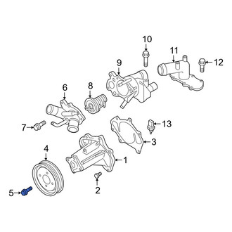 Infiniti OE - Engine Water Pump Pulley Bolt
