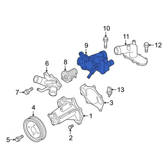 Infiniti OE - Upper Engine Coolant Thermostat Housing