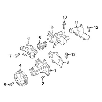 Infiniti OE - Cooling - Water Pump