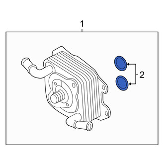 Infiniti OE - Engine Oil Cooler O-Ring