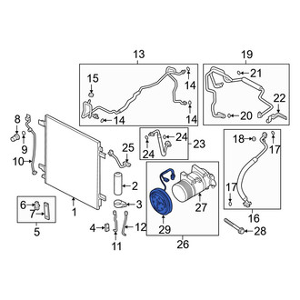 Infiniti OE - A/C Compressor Clutch