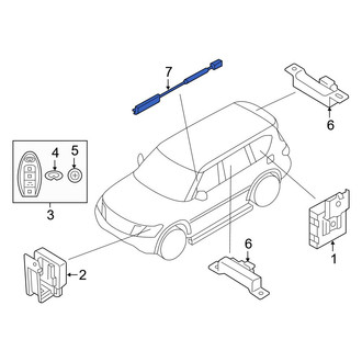 Infiniti OE - Keyless Entry Antenna