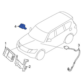 Infiniti OE - Navigation Microphone