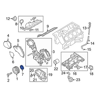 Infiniti OE - Front Engine Crankshaft Seal