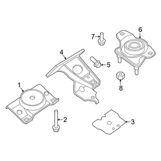 Infiniti OE - Engine & Transmission Mounting