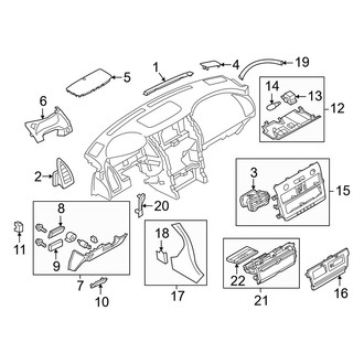Infiniti OE - Instrument Panel Components