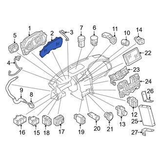 Infiniti OE - Instrument Panel Lens