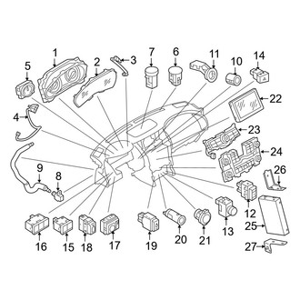 Infiniti OE - Instrument Panel - Cluster & Switches