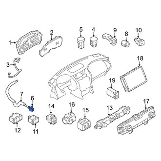 Infiniti OE - Cabin Air Temperature Sensor