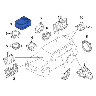 Infiniti OE - Radio Control Unit