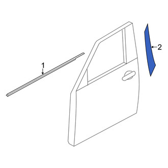 Infiniti OE - Front Left Door Applique