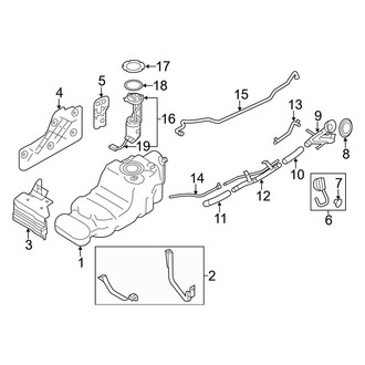 Infiniti OE - Fuel System Components