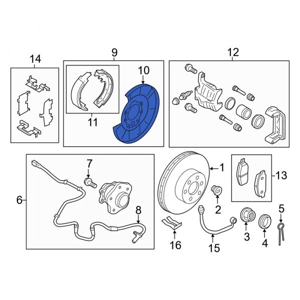 Brake Backing Plate