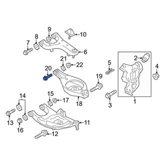 Infiniti OE - Rear Lower Inner Suspension Control Arm Bolt
