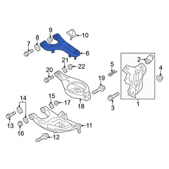 Infiniti OE - Rear Right Upper Suspension Control Arm