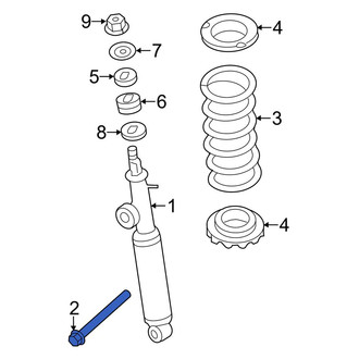 Infiniti OE - Suspension Shock Absorber Bolt