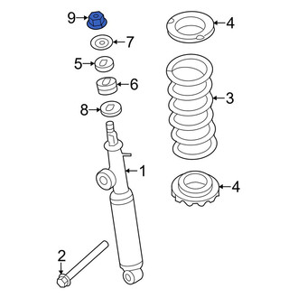 Infiniti OE - Suspension Shock Absorber Nut