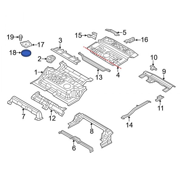 Fuel Tank Access Cover Gasket