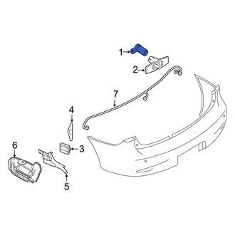 Infiniti OE - Rear Parking Aid Sensor