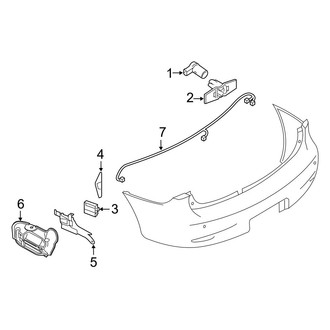 Infiniti OE - Rear Bumper - Electrical Components