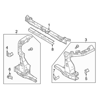 Infiniti OE - Radiator Support