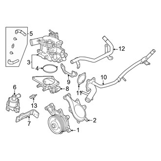 Infiniti OE - Cooling - Water Pump