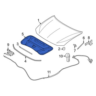 Infiniti OE - Front Hood Insulation Pad