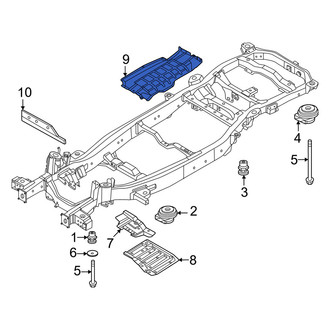 Infiniti OE - Floor Pan Heat Shield