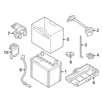 Infiniti OE - Electrical - Battery (Engine Compartment)