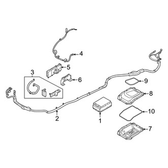 Infiniti OE - Electrical - Battery (Rear Floor)