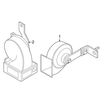 Infiniti OE - Electrical - Horn