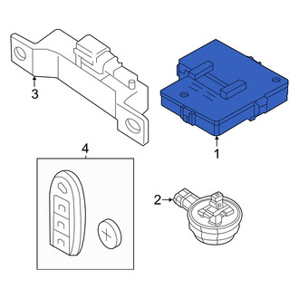 Infiniti OE - Keyless Entry Module