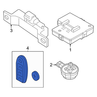 Infiniti OE - Keyless Entry Transmitter