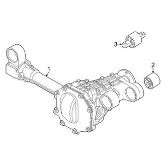 Infiniti OE - Front Suspension - Carrier & Components (AWD)
