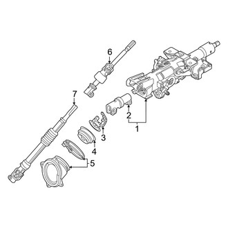 Infiniti OE - Steering Column Assembly
