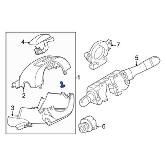 Infiniti OE - Lower Steering Column Cover