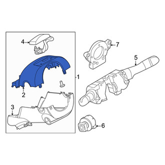 Infiniti OE - Upper Steering Column Cover