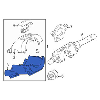 Infiniti OE - Lower Steering Column Cover